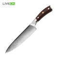 Mango G10 Cuchillo Chef Damasco de 8 pulgadas